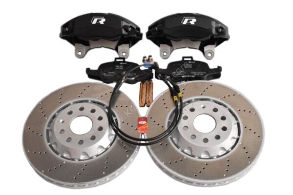 Golf 7R Golf 6 R20 4Pot Brake kit Upgrade ClubSport Audi TTS 8S NEW Black