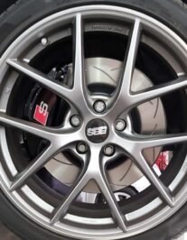 Audi A4 B8 Brake upgrade 4pot calipers 345x30mm brake discs