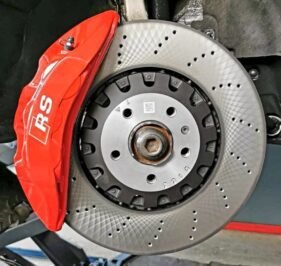 Audi A4 B9 brake upgrade 6pots with 375x36mm brake discs