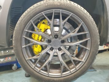 Cupra Ateca from Israel with Audi TTRS 8S brake upgrade, Brembo 8pot calipers with DBA 2-piece 370x34mm brake discs & DBA Xtreme Performance brake pads
