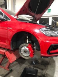 Golf 7.5R Bembo 8pot brake upgrade
