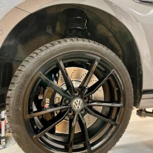 Front Audi Rsq3 F3 Rs3 8Y Brake Kit Akebono 6pot Black 374x36mm New - Image 9