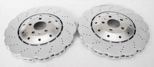 Audi RS6 RS7 390x36mm wave Front Brake Discs (Pair) 4G0615301AH 4G0615301E NEW