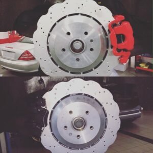 Golf mk7 7R Audi S3 8v Seat Leon Cupra 8v Rear brake upgrade 356mm wave discs www.KillerBrakes.com