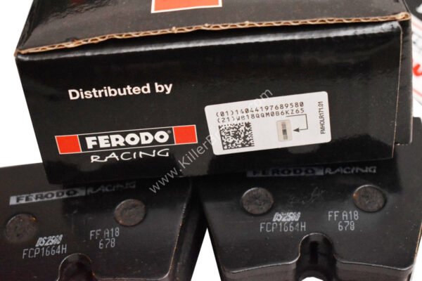Ferodo Racing Front Brembo 8pot Brake Pads DS2500 FCP1664H New 2 Ferodo Racing Front Brembo 8pot Brake Pads DS2500 FCP1664H New Ferodo Racing Front Brembo 8pot Brake Pads DS2500 FCP1664H New