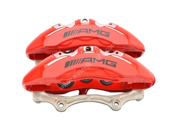 Front Mercedes-Benz W222 S63 S65 S AMG 6pot Brake Calipers Red A2314212698 A2314212798