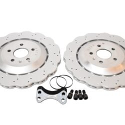 Rear brake upgrade 356mm wave discs Golf 5 6 7 R20 Gti R R32 Audi S3 8v 8p 8y