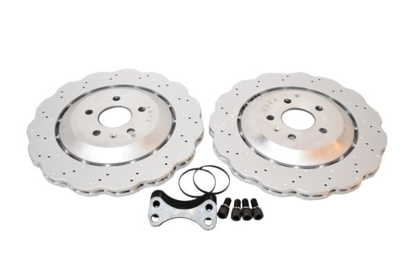 Rear brake upgrade 356mm wave discs Golf 5 6 7 R20 Gti R R32 Audi S3 8v 8p 8y