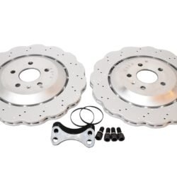 Rear brake upgrade 356mm wave discs Golf 5 6 7 R20 Gti R R32 Audi S3 8v 8p 8y