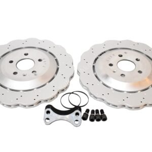 Rear brake upgrade 356mm wave discs Golf 5 6 7 R20 Gti R R32 Audi S3 8v 8p 8y