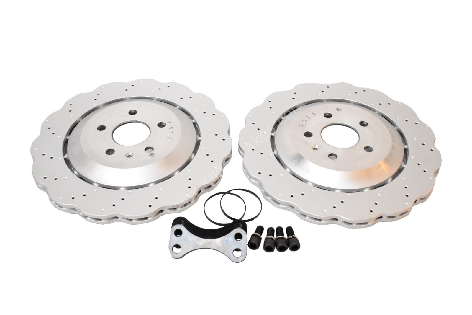 Rear brake upgrade 356mm wave discs Golf 5 6 7 R20 Gti R R32 Audi S3 8v ...