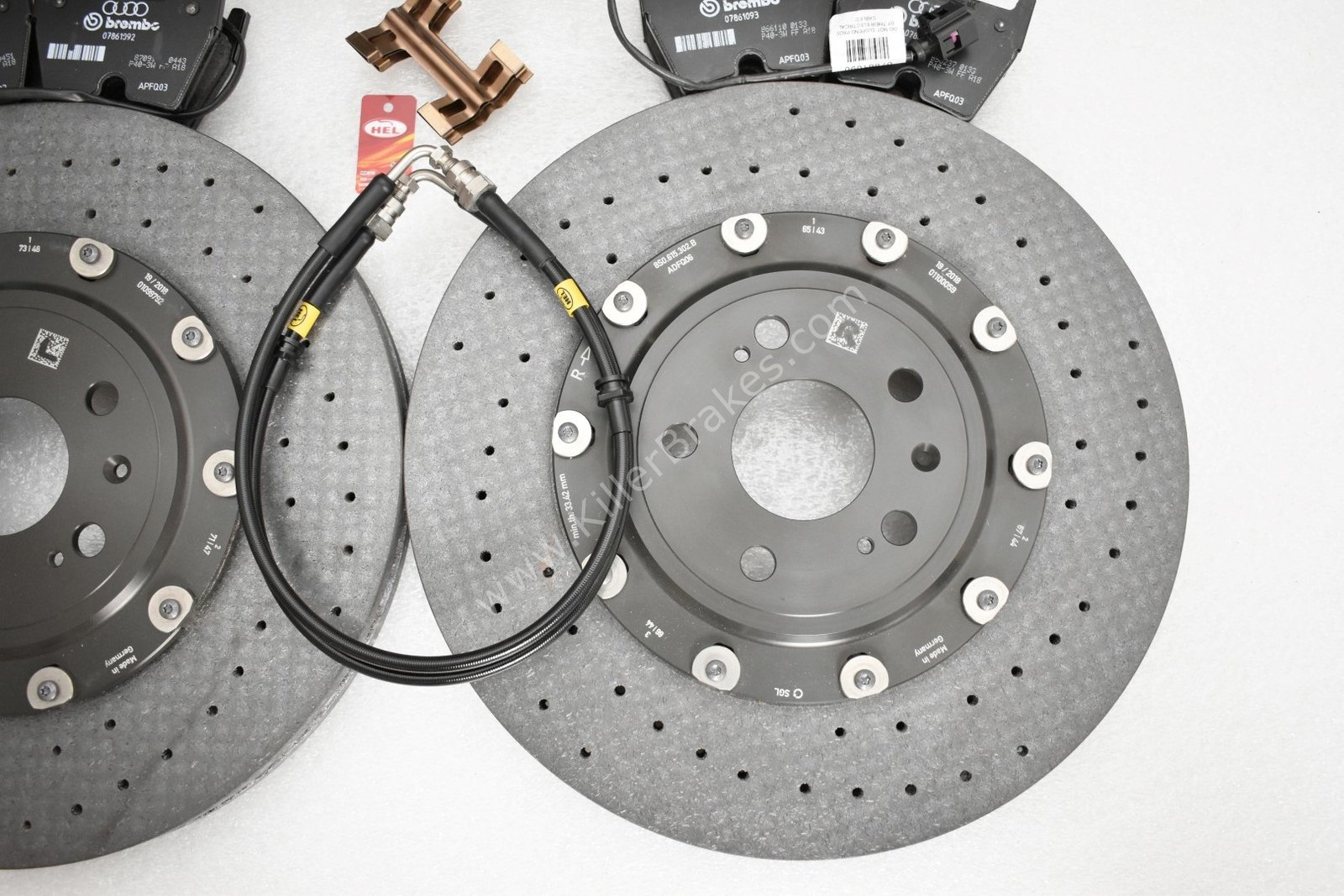 Audi ceramic brakes