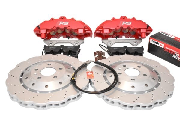 Audi Rs4 RS5 R8 Front Brembo 8Pot 365x34mm Wave brake discs Red