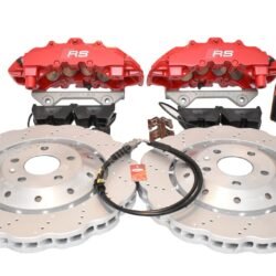 Audi Rs4 RS5 R8 Front Brembo 8Pot 365x34mm Wave brake discs Red 1 Audi Rs4 RS5 R8 Front Brembo 8Pot 365x34mm Wave brake discs Red Audi Rs4 RS5 R8 Front Brembo 8Pot 365x34mm Wave brake discs Red