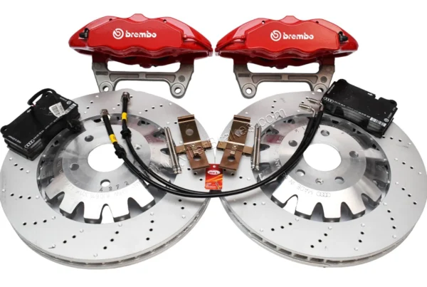 Front Seat Leon Cupra Performance Pack Audi TTRS 8J Brembo 4pot Brake Kit Red New