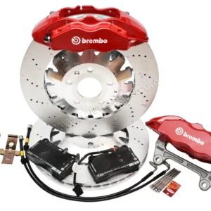 Front Seat Leon Cupra Performance Pack Audi TTRS 8J Brembo 4pot Brake Kit Red New