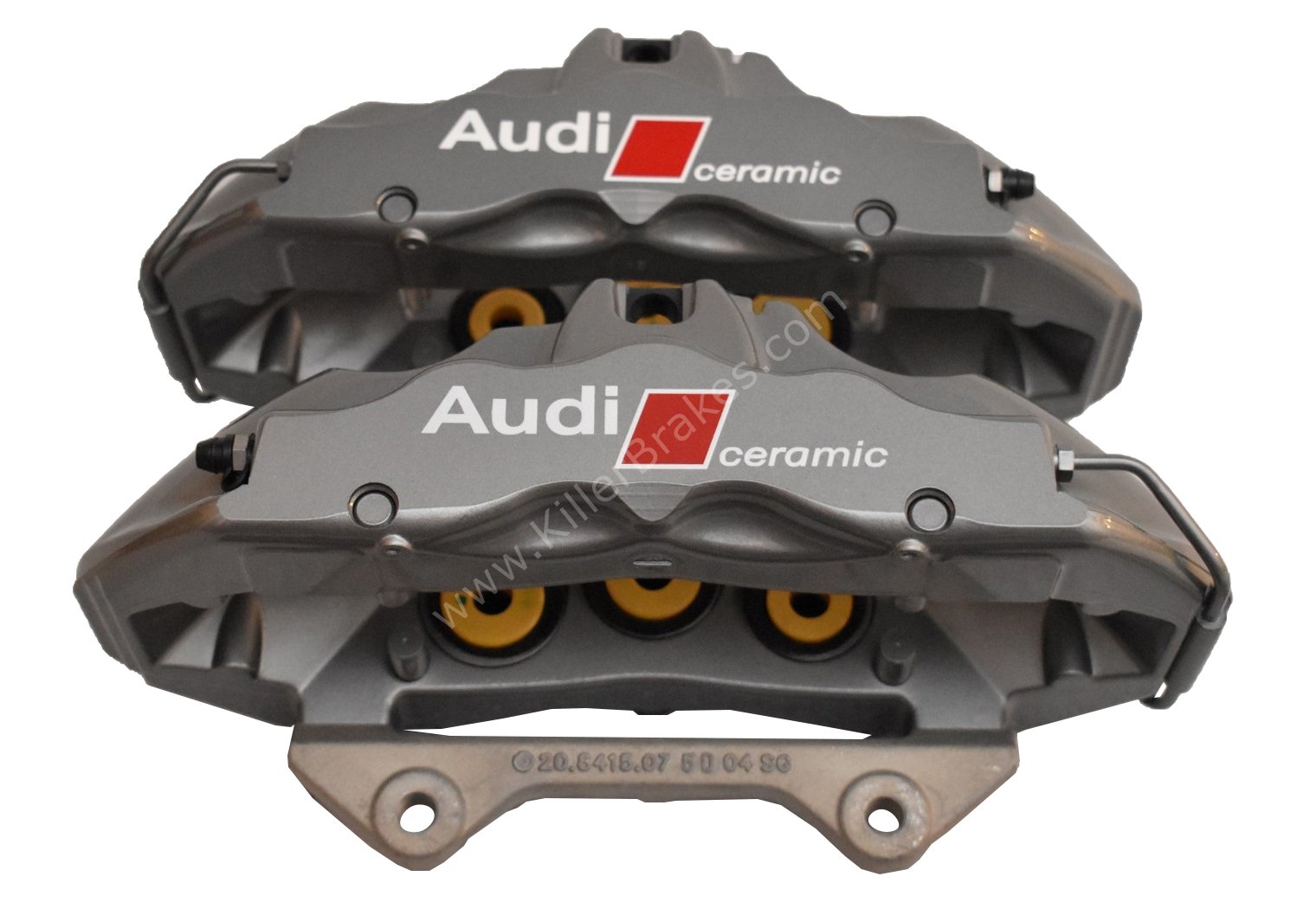 Audi-A5-RS5-RS4-B7-B8-8K-Ceramic-Brake-Calipers-6pot-Brembo-New-33-1