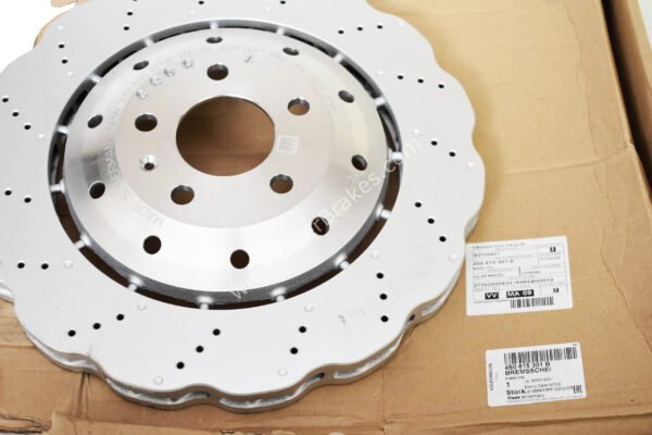 Front Audi Rs4 Rs5 B8 R8 Wave Brake Discs 4S0615301B 365x34mm NEW