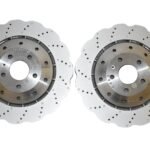 Front Audi Rs4 Rs5 B8 R8 Wave Brake Discs 4S0615301B 365x34mm NEW