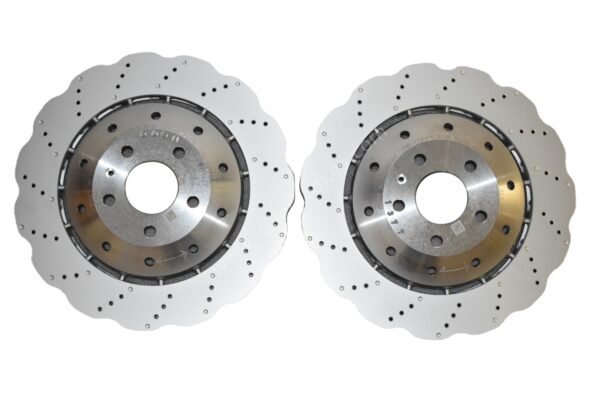 Front Audi Rs4 Rs5 B8 R8 Wave Brake Discs 4S0615301B 365x34mm NEW