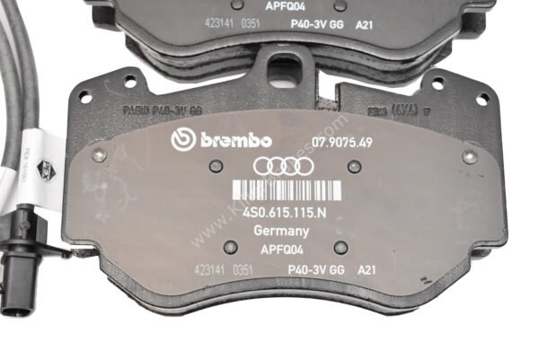 Front Audi Rs4 Rs5 R8 Rsq3 F3 Ceramic Brake Pads 4S0698151K Brembo 6pot NEW