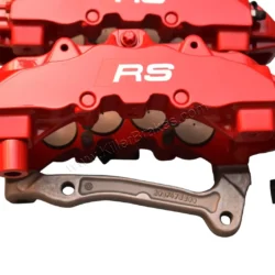 Front Audi TTRS 8S RS3 8v Brake Calipers 8V0615107C 8V0615108C Brembo 8Pot NEW Red