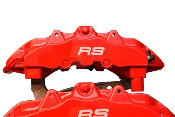 Front Audi TTRS 8S RS3 8v Brake Calipers 8V0615107C 8V0615108C Brembo 8Pot NEW Red
