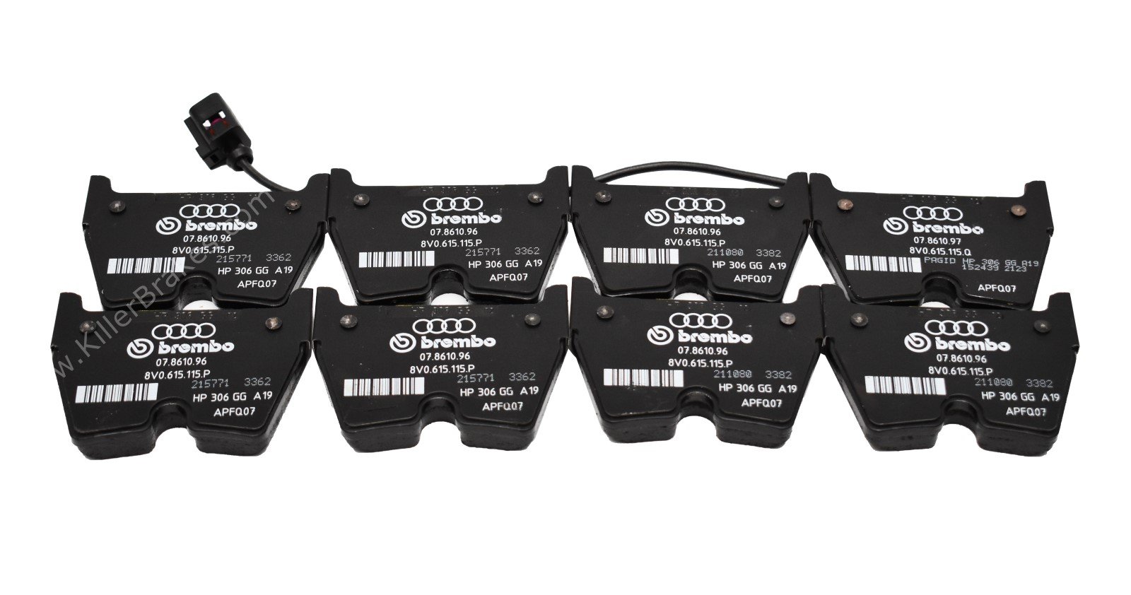 Front Audi TTRS 8s RS3 8v Rsq3 8u Brake Pads 8V0698151K New