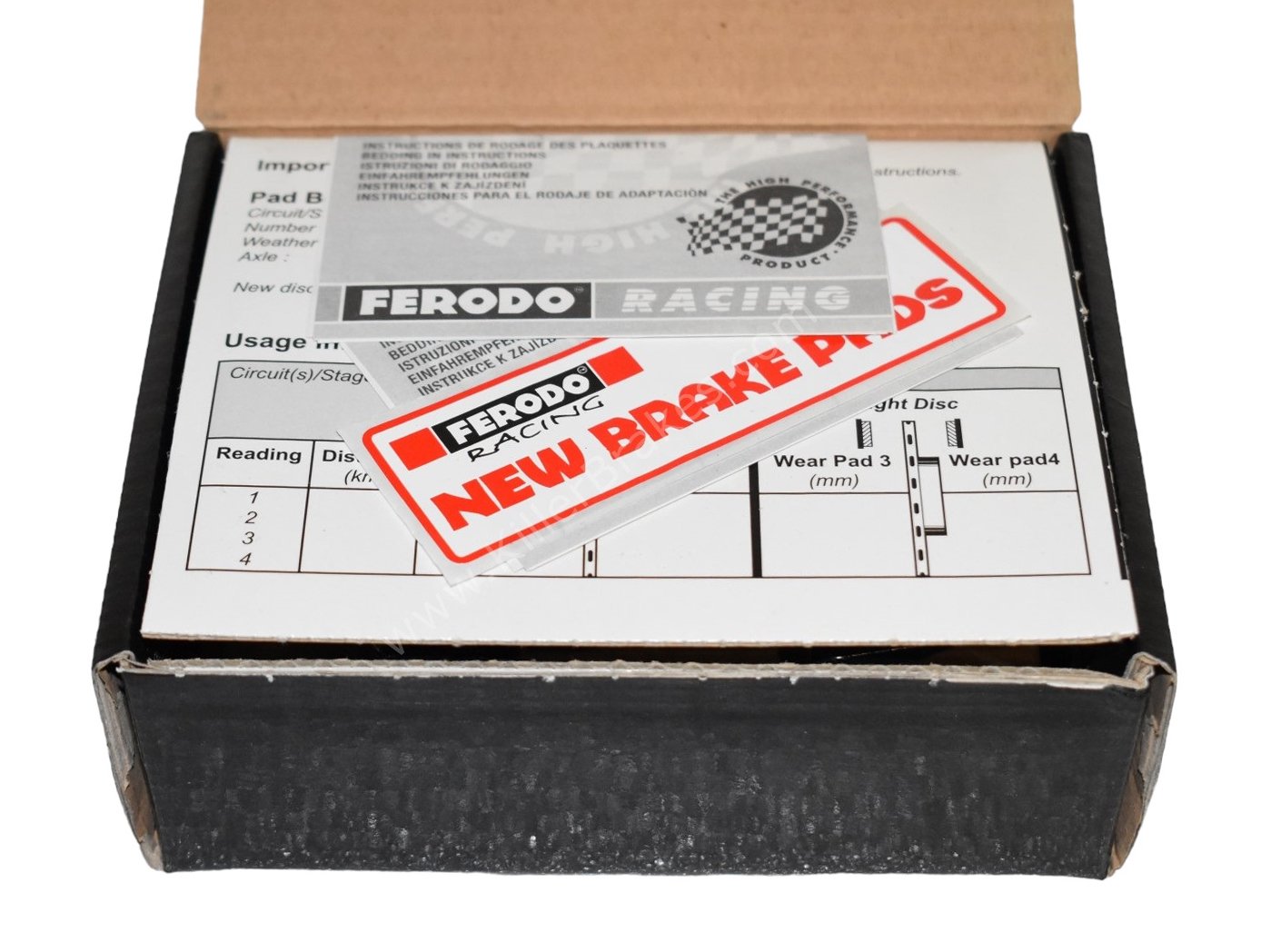 Rear Ferodo Racing Brake Pads DS2500 FCP4697H New