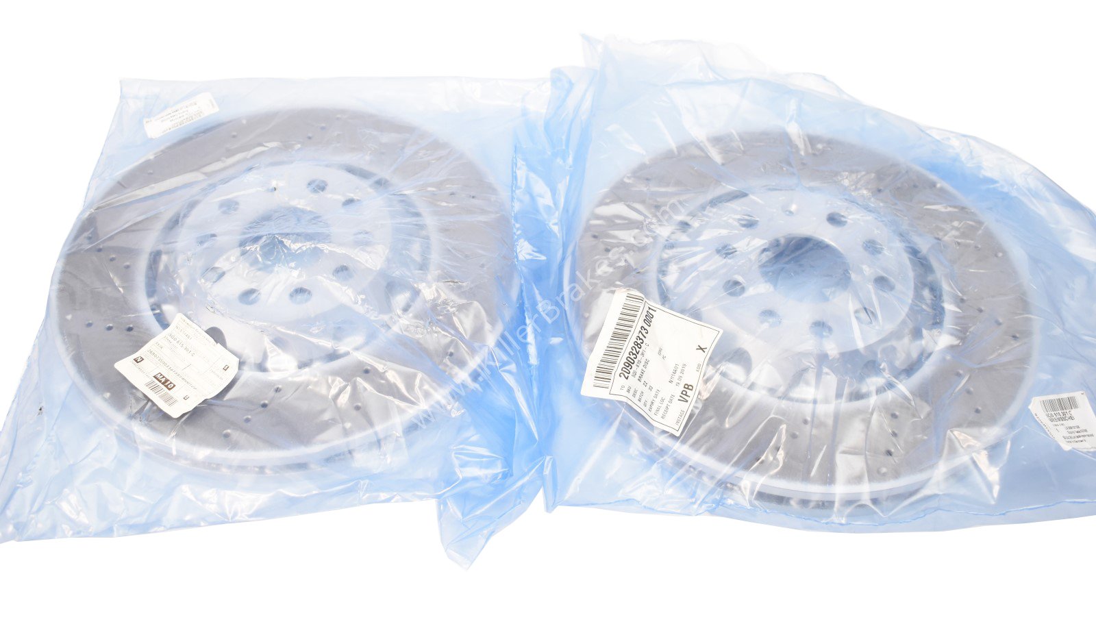 Genuine-MQB-340x30mm-Clubsport-S-Front-Brake-Discs-Pair-5Q0615301C-4