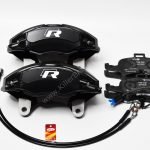 Golf 7R 4Pot Calipers brake upgrade Audi TTS 2018 NEW Black