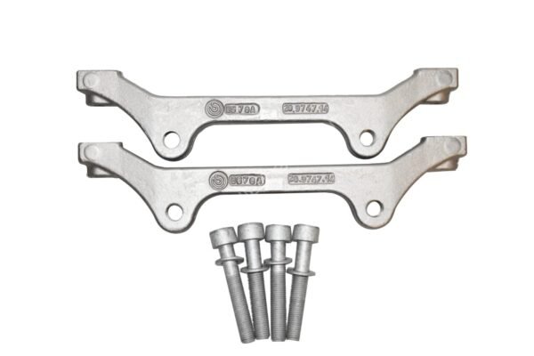 Audi Rs6 RS7 adapter brackets 6pots OEM Brembo for 390mm discs Audi Rs6 RS7 adapter brackets 6pots OEM Brembo for 390mm discs