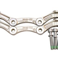 Mercedes W218 W212 402mm Ceramic Calipers Adapters Brackets 20.9747.45 New