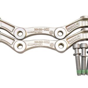 Mercedes W218 W212 402mm Ceramic Calipers Adapters Brackets 20.9747.45 New