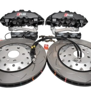 Audi RSQ3 Big Brake Upgrade Brembo 8Pot Calipers 365x34mm Round Slotted 2-piece DBA 52836SLVS Brake discs