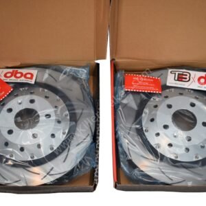Front Audi Rs4 RS5 R8 DBA52834SLVS Brake Discs 365x34mm 2-Piece Anodised