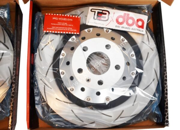 Front Audi Rs4 RS5 R8 DBA52834SLVS Brake Discs 365x34mm 2-Piece Anodised