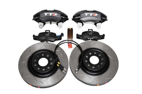 Audi TTS 8S 4Pot Brake kit Upgrade DBA 42830S T3 Slotted brake discs NEW