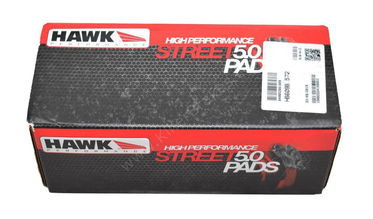 Front Audi Rs4 Rs5 B8 R8 Hawk Performance Brake Pads HPS 5.0 HB609B.572 NEW