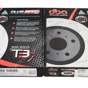 Front DBA42808S Brake Discs 345x30mm 4000 series T3 Slotted New