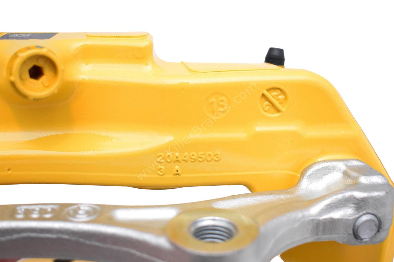 Genuine AMG 6pot Brake Calipers Set with pads for Mercedes-Benz W222 S63 S65 S class Yellow NEW