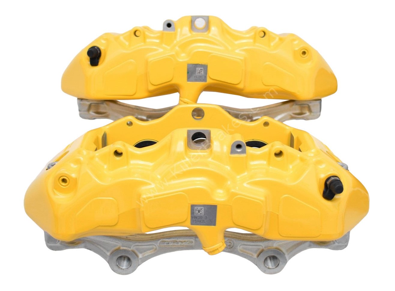 Genuine AMG 6pot Brake Calipers Set with pads for Mercedes-Benz W222 S63 S65 S class Yellow NEW