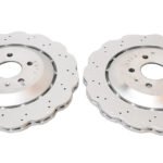 Rear Audi RS7 4G Brake Discs 4G8615601E 356x22mm Wave NEW