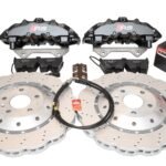 Audi Rs4 RS5 R8 Front Brembo 8Pot 365x34mm Wave brake discs Black