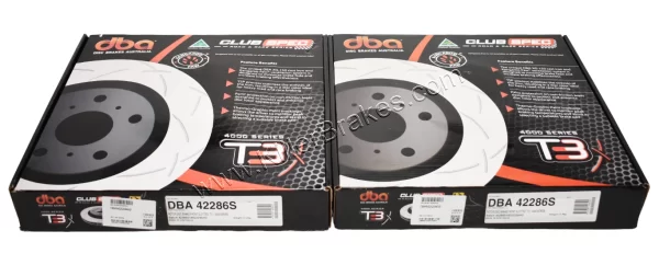Bmw Front DBA42286S Brake Discs 370x30mm M Sport 4000 series T3 Slotted New