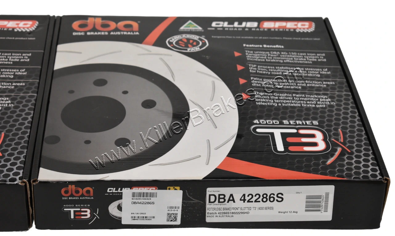 Bmw Front DBA42286S Brake Discs 370x30mm M Sport 4000 series T3 Slotted New