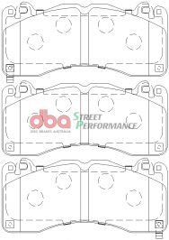 Front DBA Brake Pads DB9021SP Ford Mustang GT 5.0 Street Performance