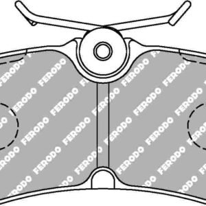 Ford Fiesta St mk6 Rear Ferodo Racing Brake Pads FCP1319H DS2500 New