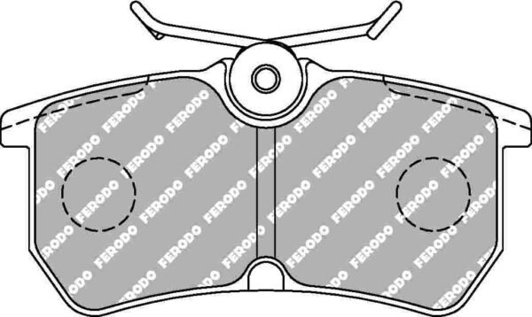 Ford Fiesta St mk6 Rear Ferodo Racing Brake Pads FCP1319H DS2500 New