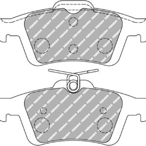 Ford Focus Rs Mk3 Rear Ferodo Racing Brake Pads FCP1931H DS2500 New